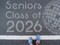 Neon Class of Parking Space Stencil | High School Senior Parking Spot | Reusable | Stencil Ease |